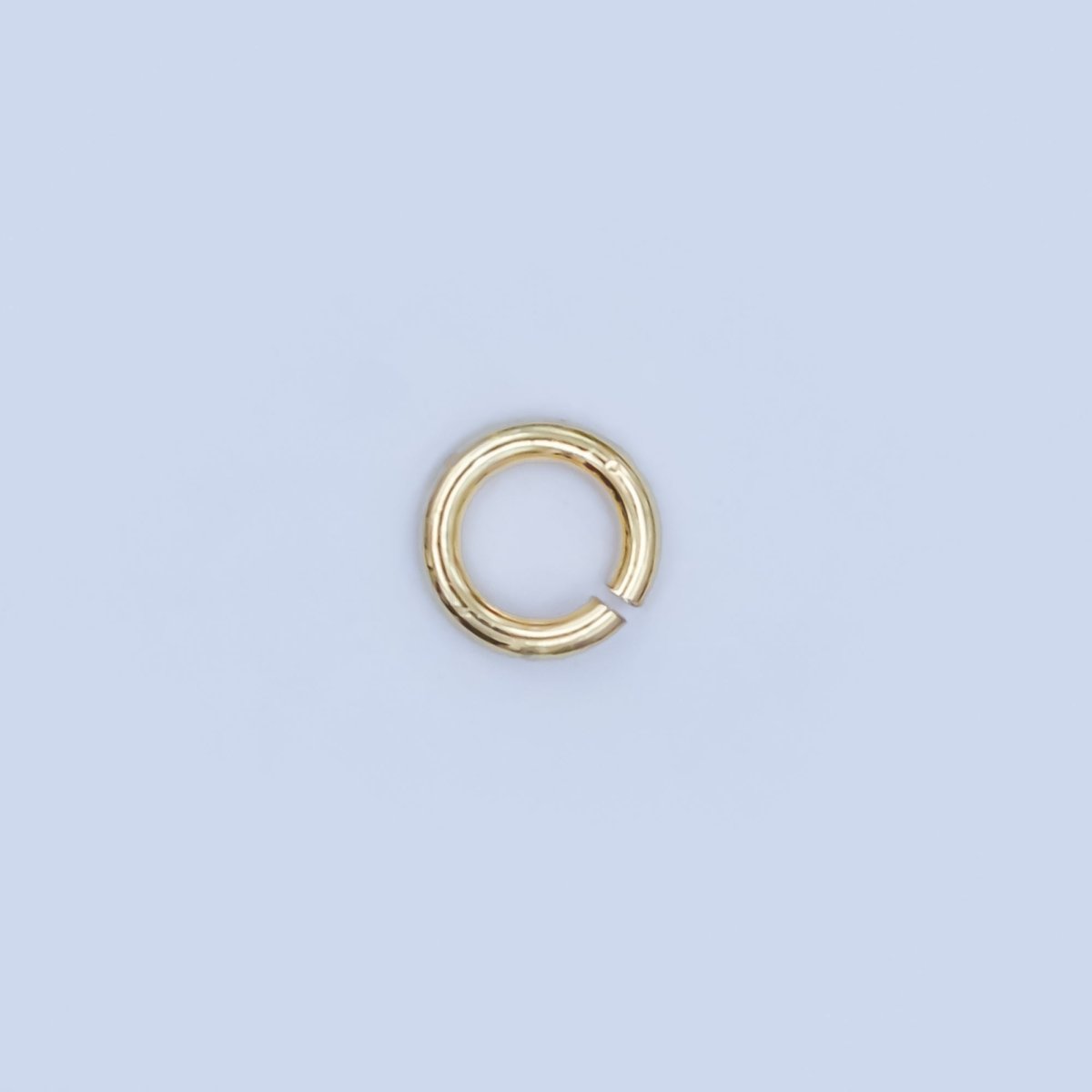 24K Gold Filled 4.5mm x 0.8mm ( 20 gauge ) Minimalist Jump Ring Finding Set in Gold & Silver | SP - 1619 - DLUXCA