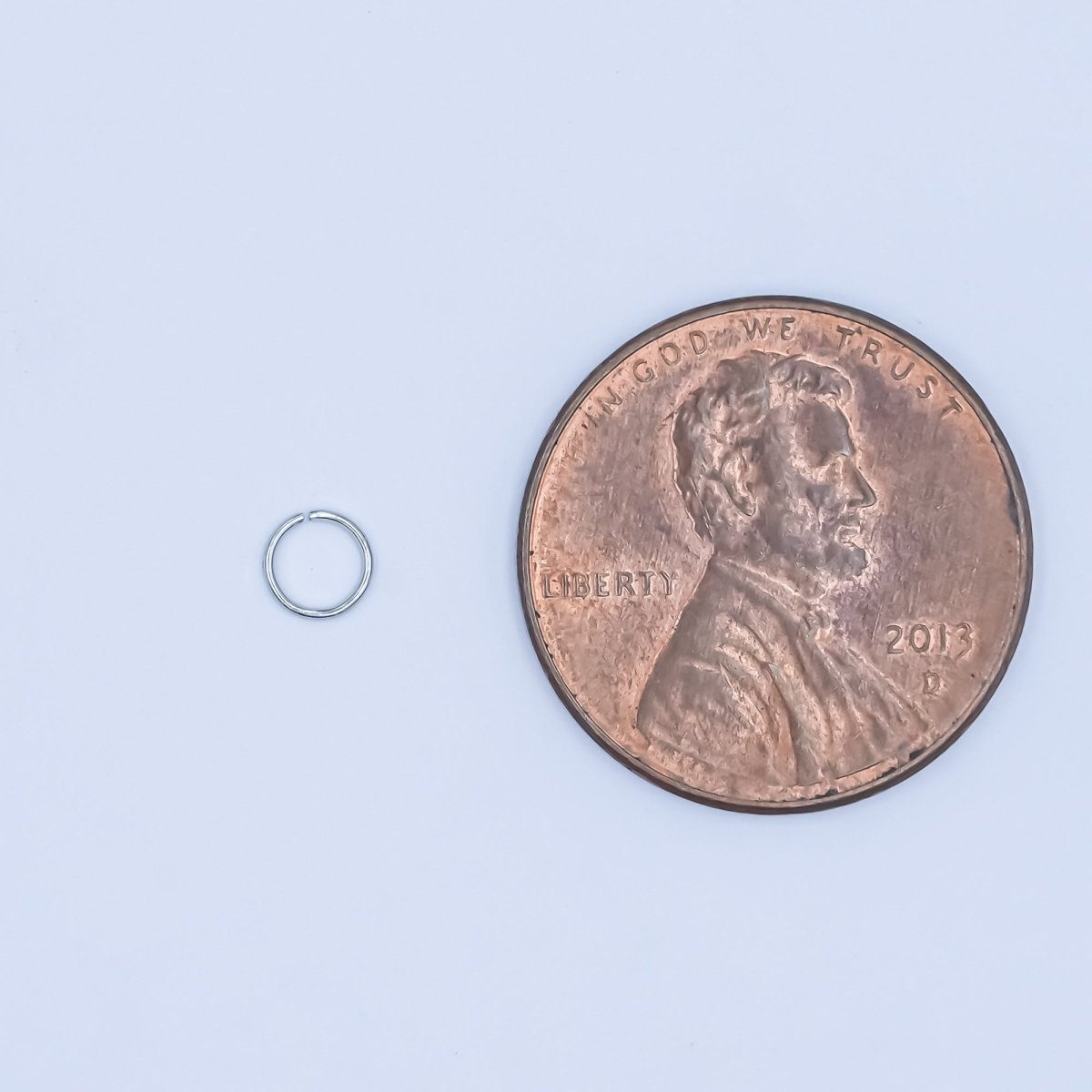 24K Gold Filled 4mm x 0.4mm ( 26 gauge )Minimalist Jump Ring Finding Set in Gold & Silver | SP - 1616 - DLUXCA