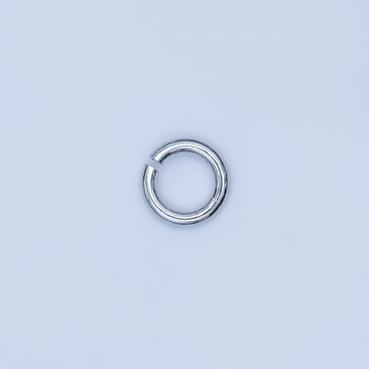 24K Gold Filled 4mm x 0.7mm Minimalist Jump Ring Set in Gold & Silver | SP - 1618 - DLUXCA