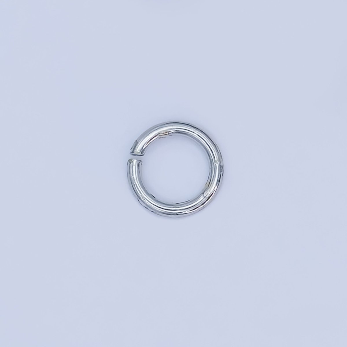 24K Gold Filled 5mm x 0.7mm Minimalist Jump Ring Set in Gold & Silver | SP - 1621 - DLUXCA