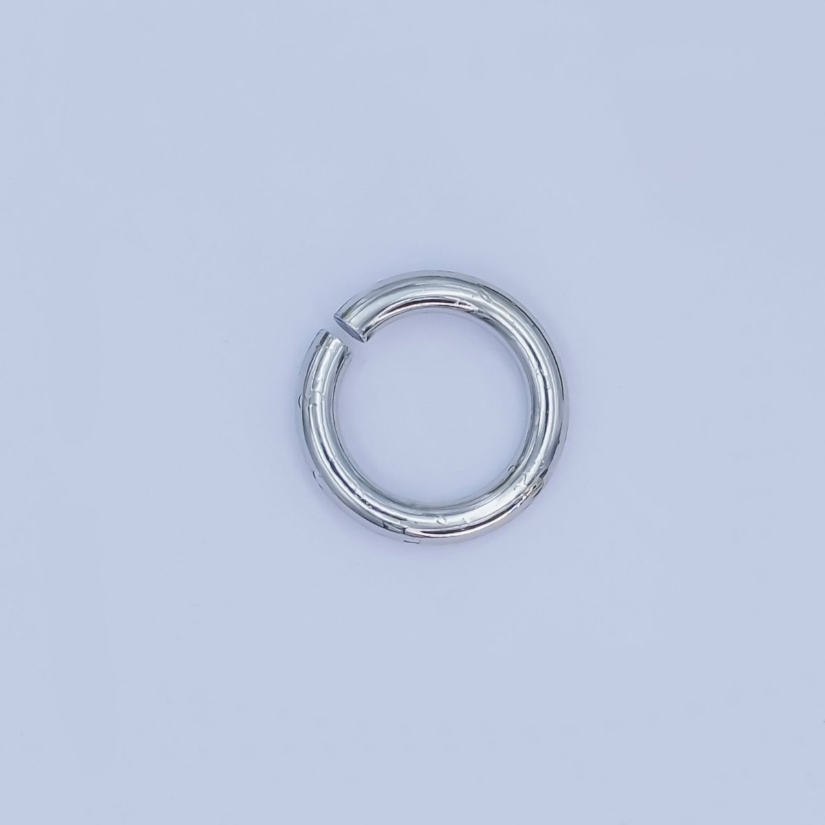 24K Gold Filled 8mm x 1.2mm ( 16 gauge ) Minimalist Jump Ring Finding Set in Gold & Silver | SP - 1627 - DLUXCA