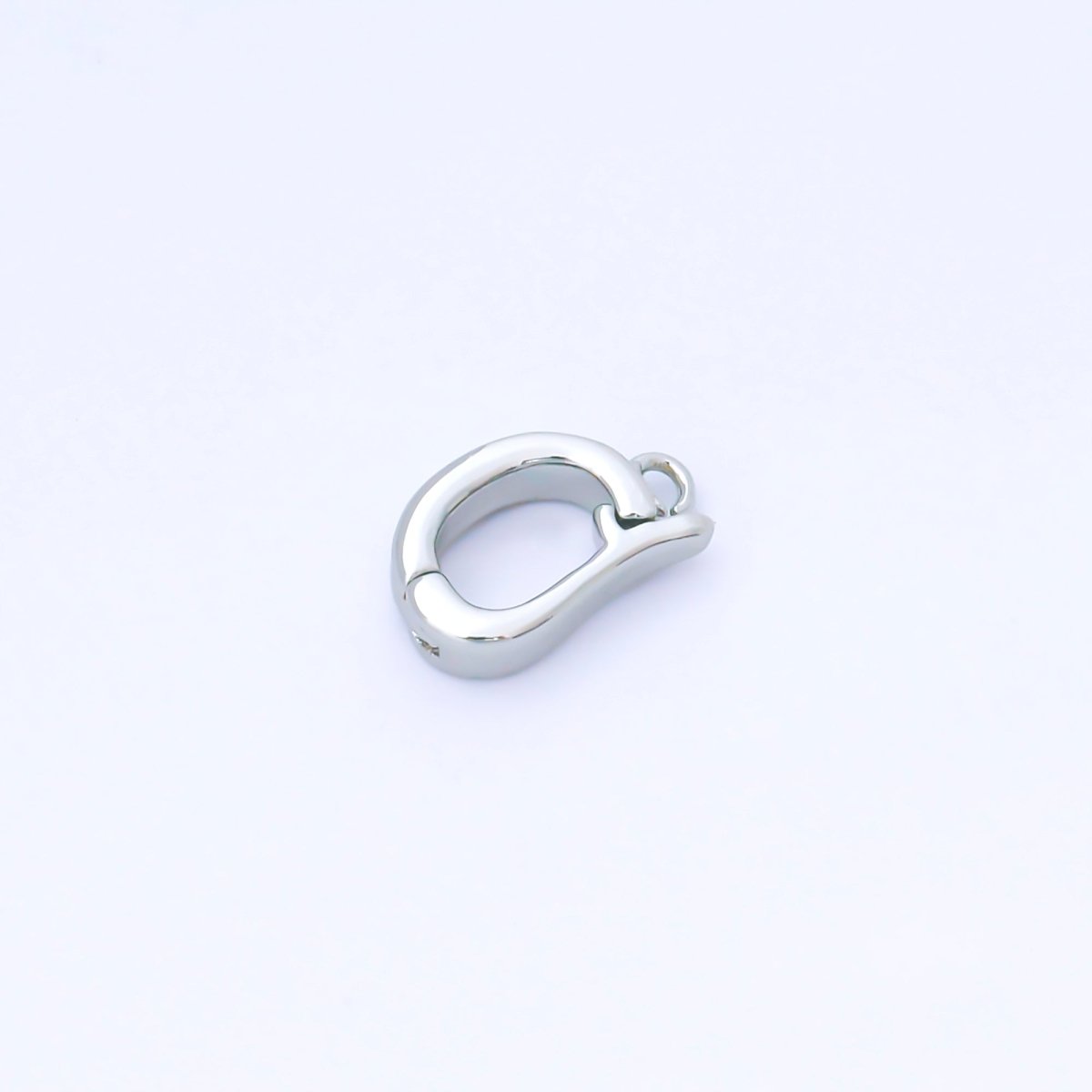 24K Gold Filled Bail Enhancer Minimalist Charm Holder Hinged Bail Z1491 - DLUXCA