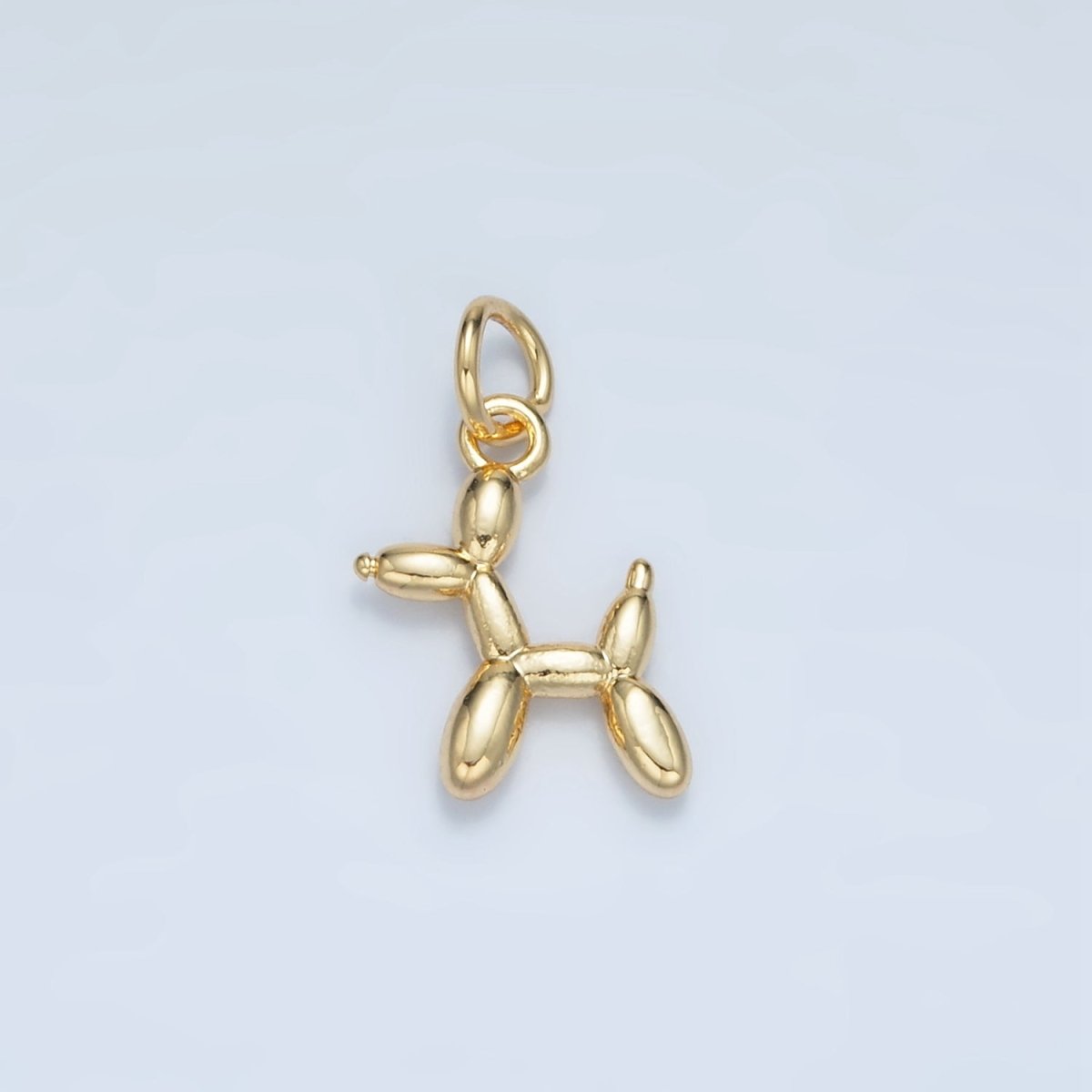 24K Gold Filled Balloon Animal Mini Charm | E742 - DLUXCA