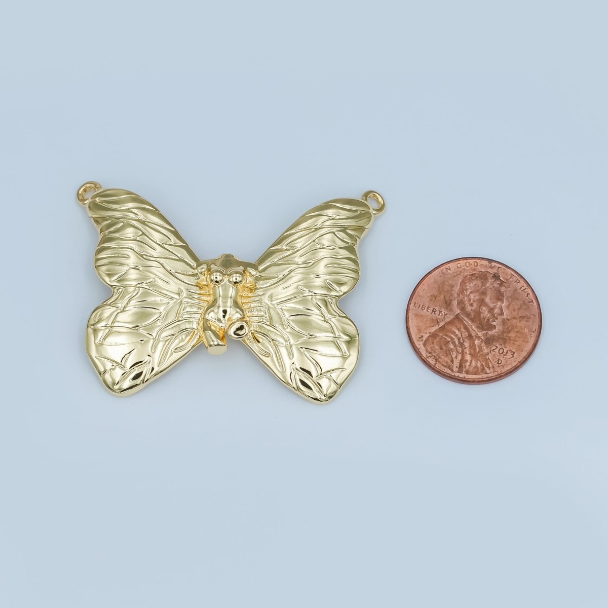 24K Gold Filled Body Butterfly Wings Connector | Y014 - DLUXCA