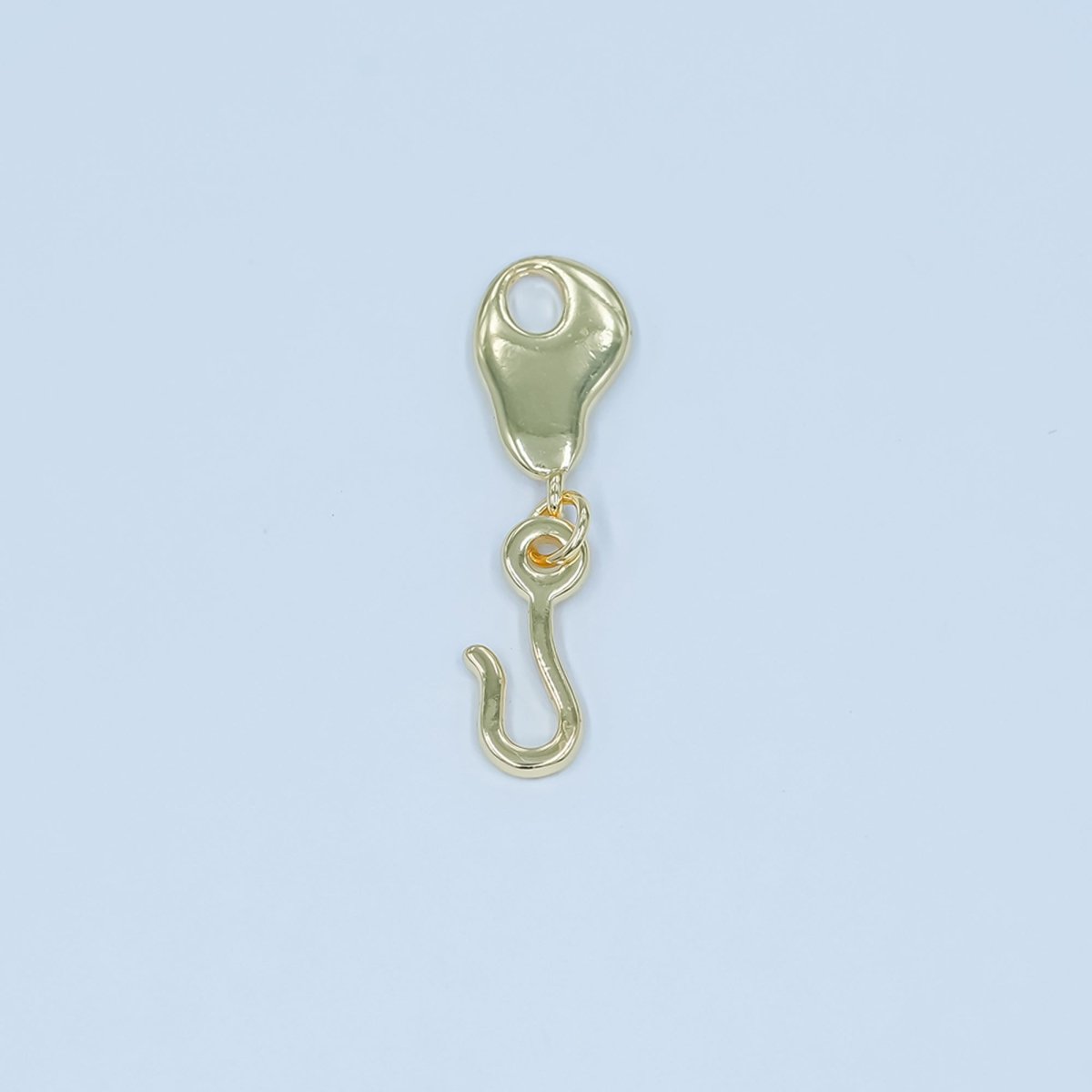 24K Gold Filled Geometric Hook Finding in Gold & Silver | Z1098 - DLUXCA
