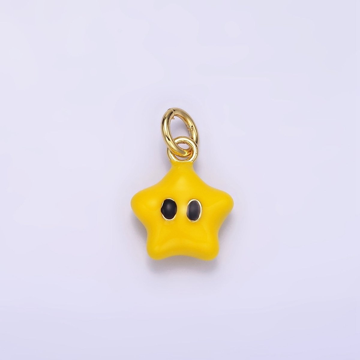 24K Gold Filled Mini Celestial Star Charm | C700 - DLUXCA