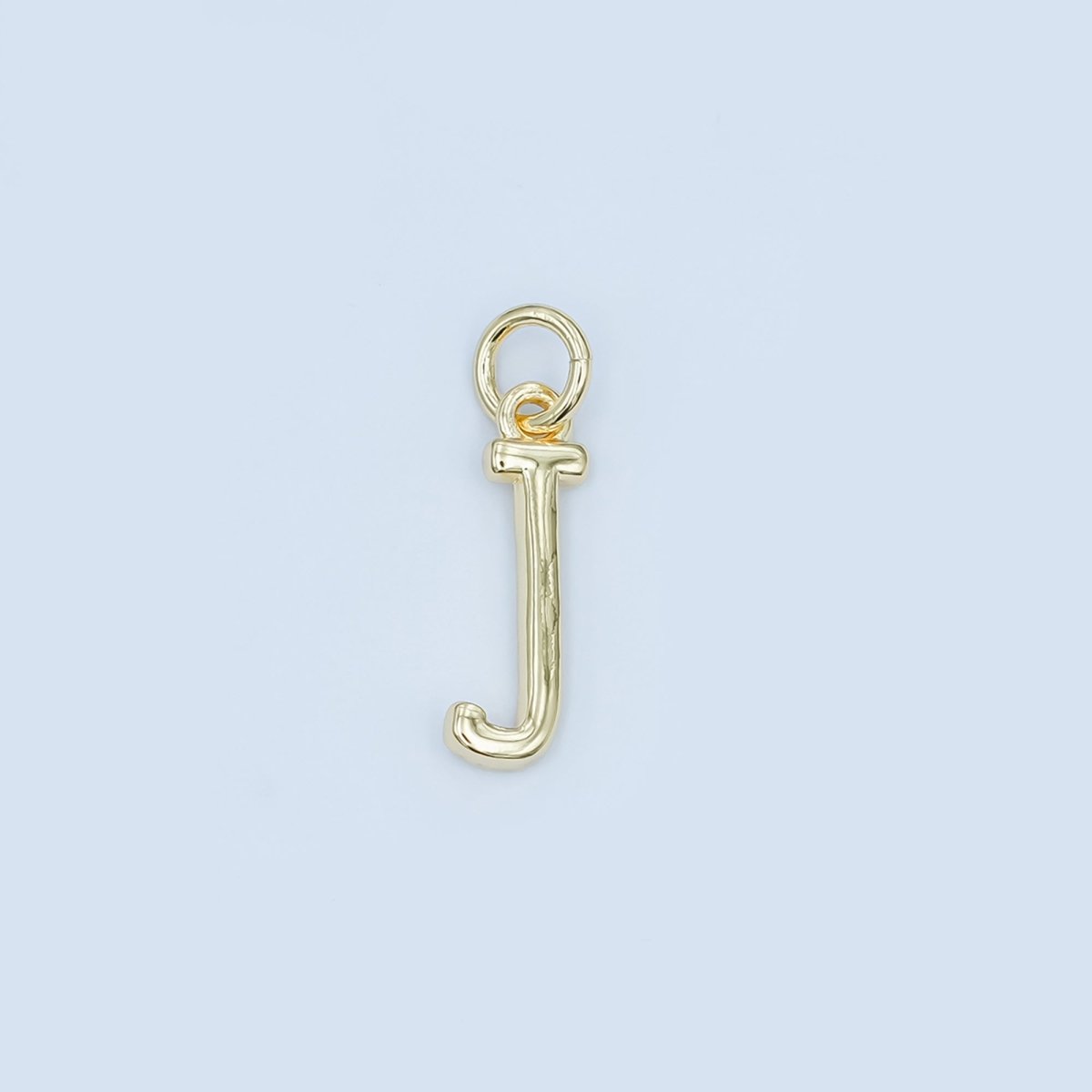 24K Gold Filled Minimalist Initial Letter Charm | A043 - A055 - DLUXCA