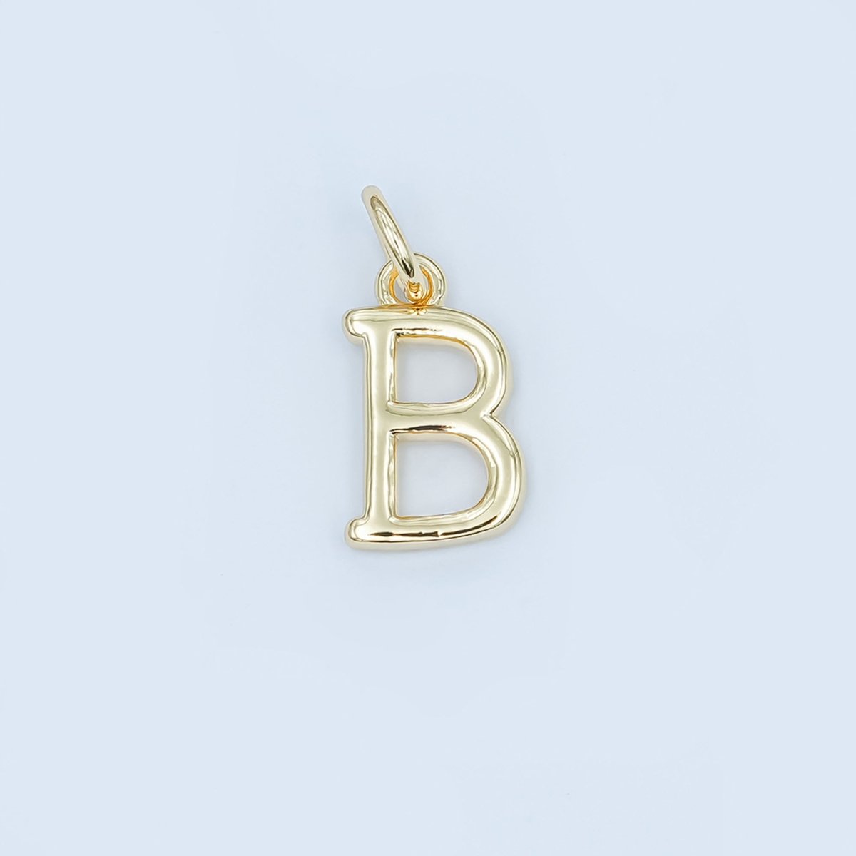 24K Gold Filled Minimalist Initial Letter Charm | A043 - A055 - DLUXCA