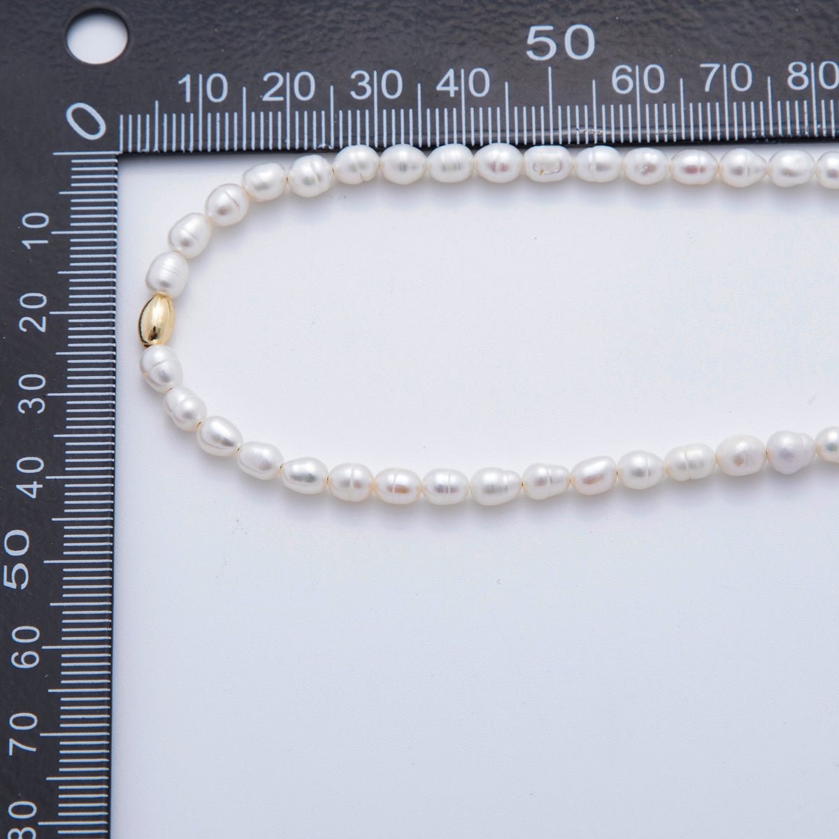 24K Gold Filled Sphere White, Pink, Purple Freshwater Pearl Handmade 16 Inch Necklace | WA - 3223 ~ WA - 3225 - DLUXCA