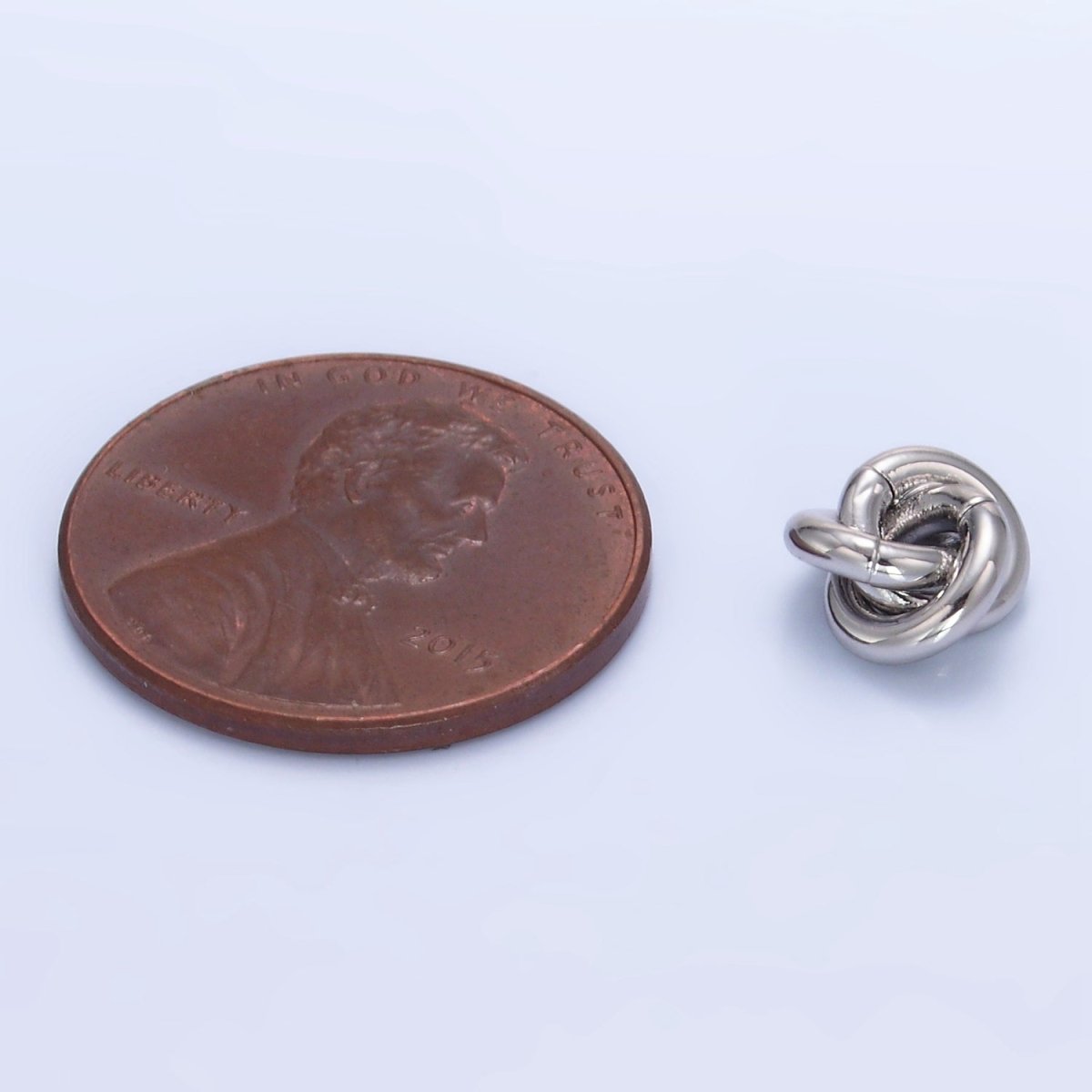 24K Gold Filled Triple Minimalist Spiral Band Bead | B561 - DLUXCA