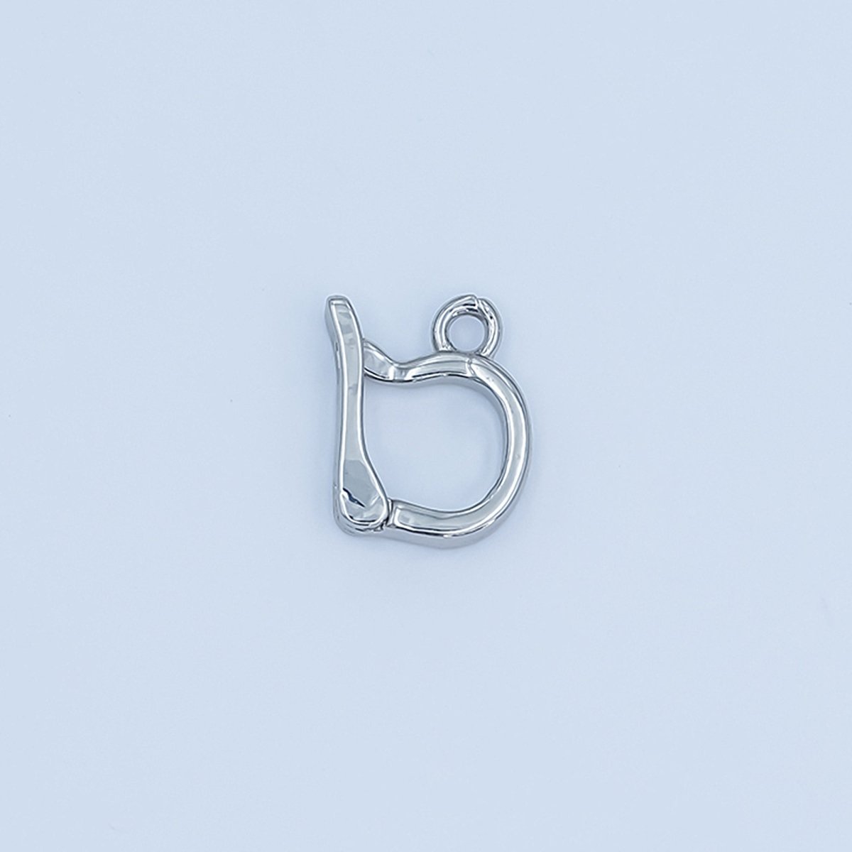 24K Gold Snap Bail Minimalist Finding in Gold & Silver | Z1138 - DLUXCA