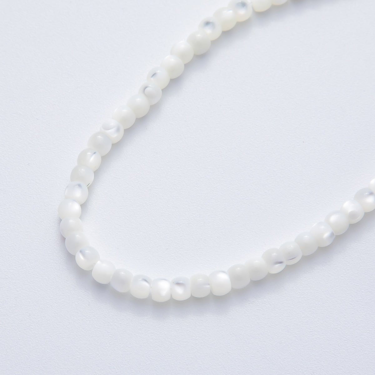 2.7mm White Horse Conch Shell Pearl Beads Strands | WA - 3494 - DLUXCA