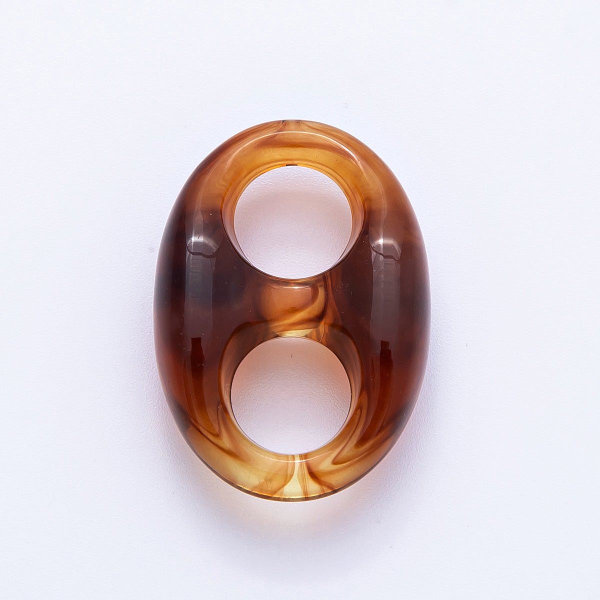 30.5mm Acrylic Resin Anchor Mariner Link Jewelry Findings | Findings - 00066 - Findings - 00071 - DLUXCA