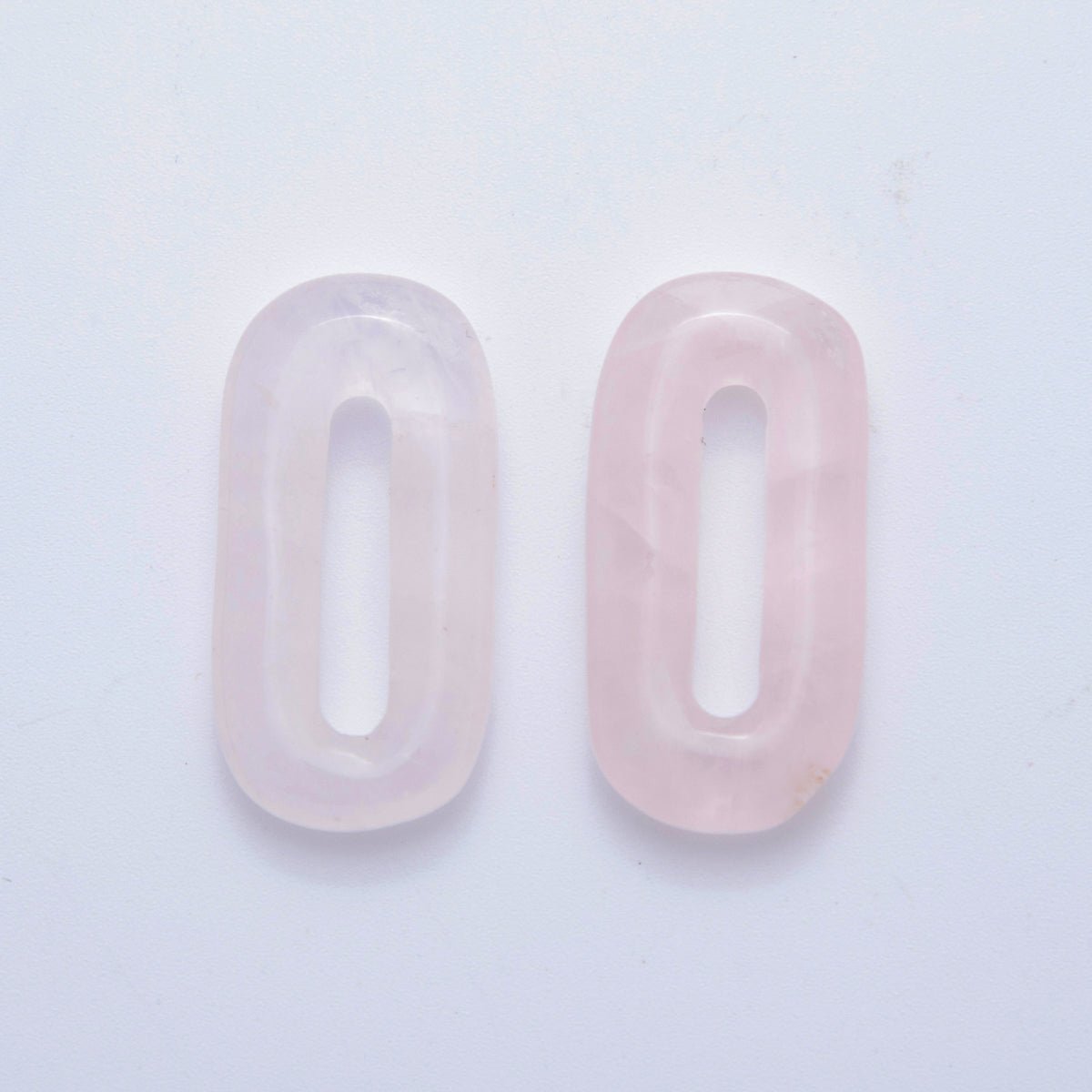 30mm Natural Gemstone Oval Oblong Link Finding | Z1204 - Z1210 - DLUXCA