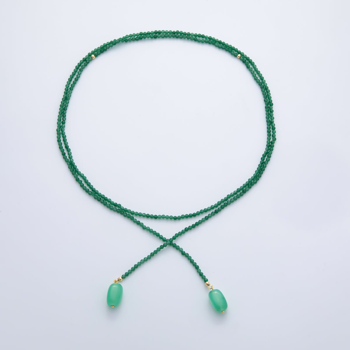 3.4mm Black, Green, Blue Dyed Agate Rondelle Bead Strands Findings | WA - 1229 - DLUXCA