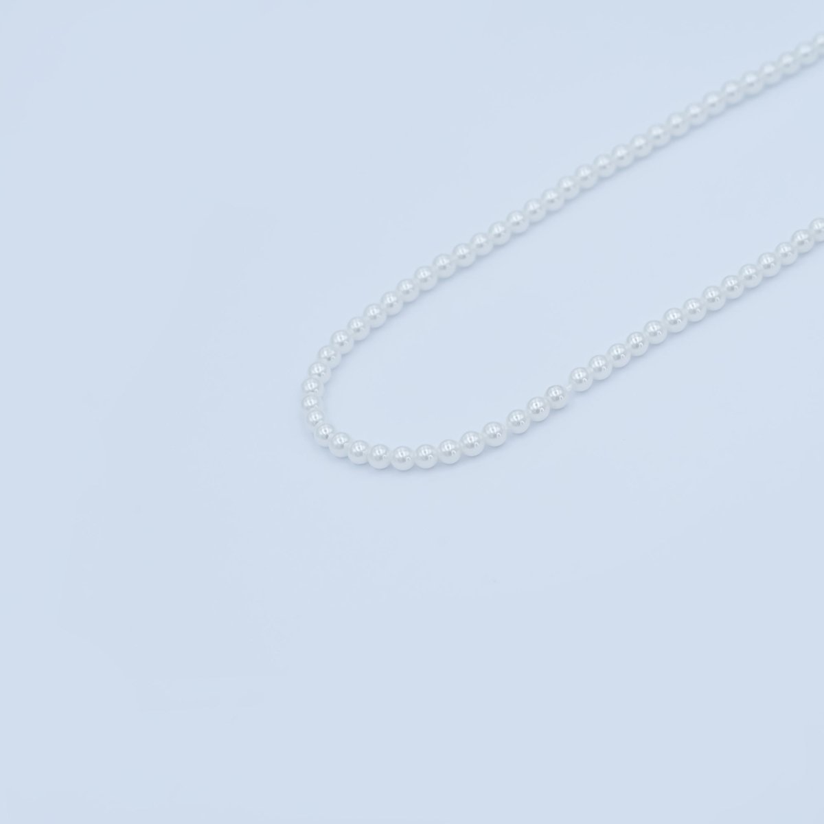 3mm Round White, Purple, Pink Shell Pearl Strand | WA - 2986 ~ WA - 3010 - DLUXCA