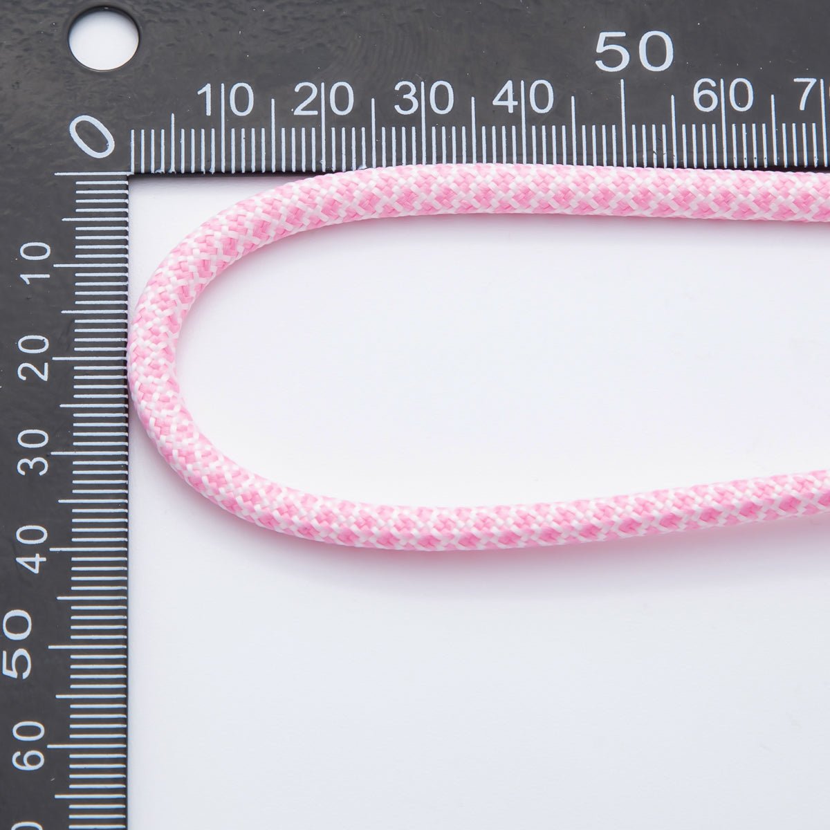 5mm Baby Pink Cord by Yard Unfinished Paracord for Necklace Bracelet Finding | Roll - 1718 (Copy) - DLUXCA