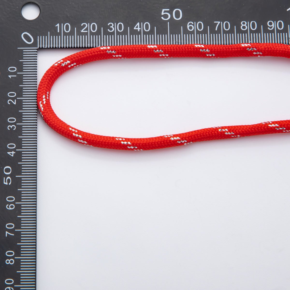 5mm Dark Red Cord by Yard Unfinished Paracord for Necklace Bracelet Finding | Roll - 1726 - DLUXCA