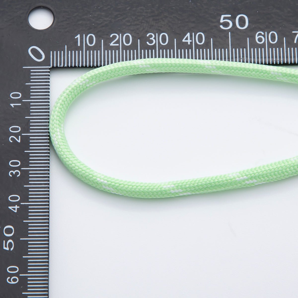 5mm Neon Light Green Cord by Yard Unfinished Paracord for Necklace Bracelet Finding | Roll - 1721 - DLUXCA