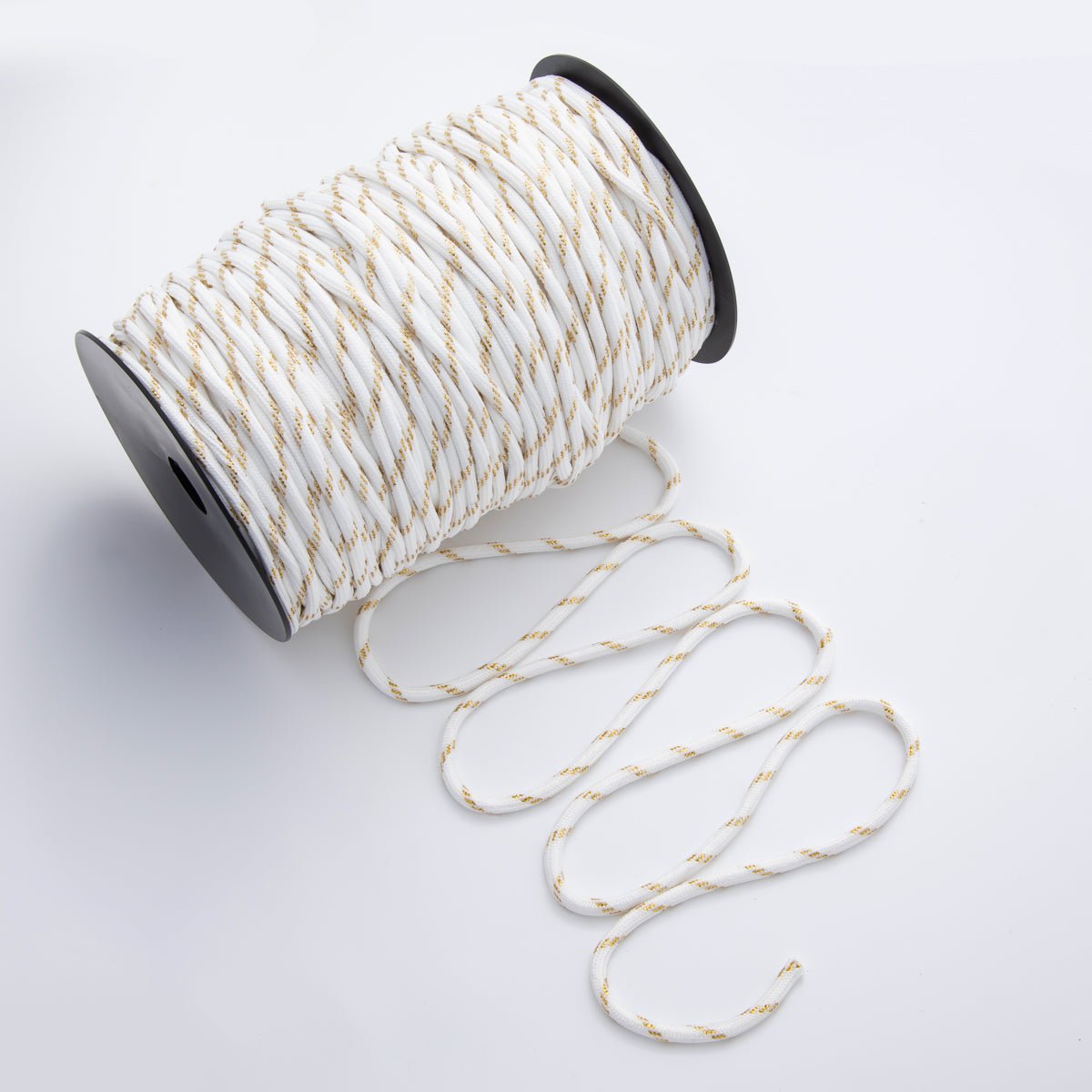 5mm Rainbow, Orange, Yellow Cord Unfinished Paracord by Yard for Necklace, Bracelet Finding | ROLL - 1733 - ROLL - 1735, ROLL - 1751 - ROLL - 1762 - DLUXCA