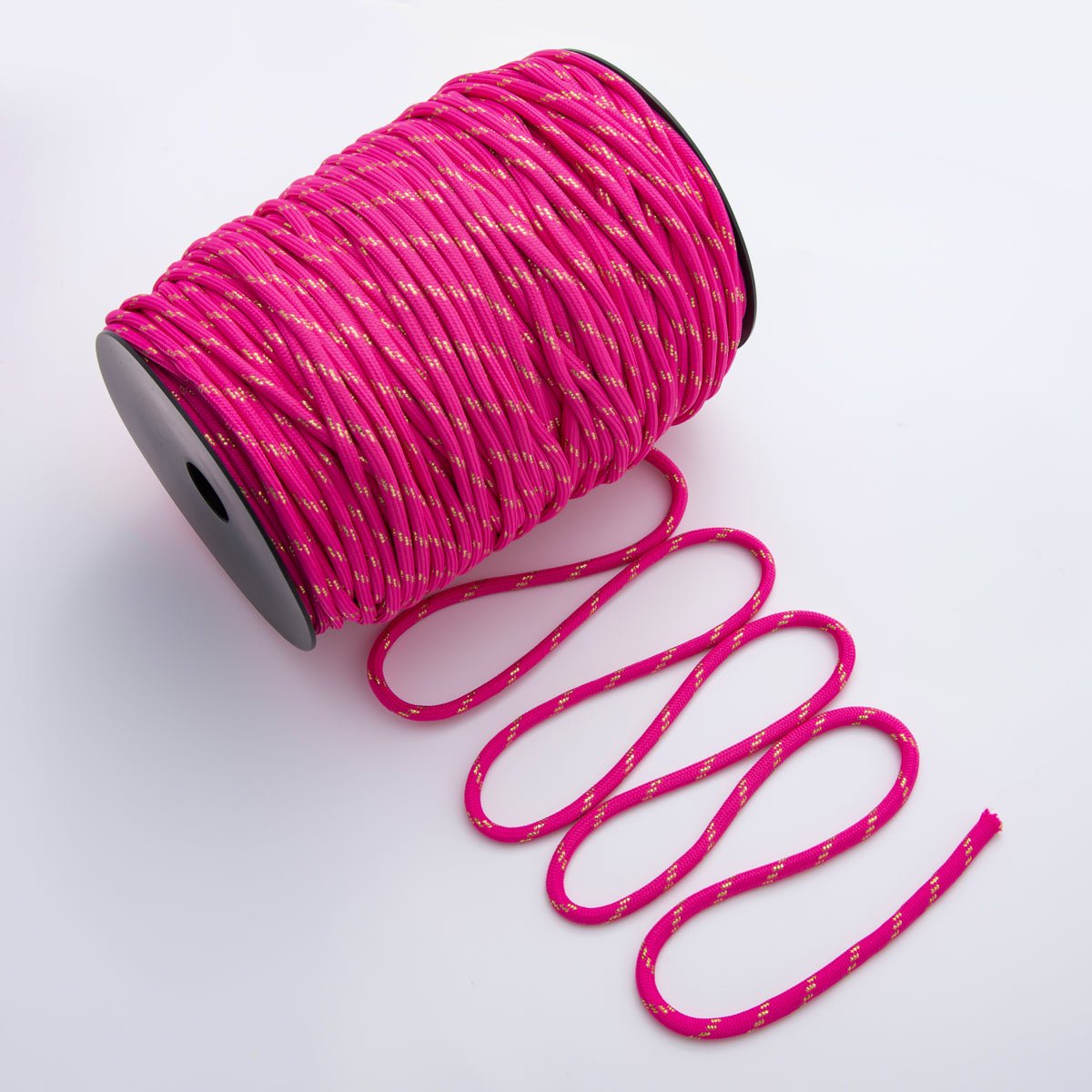 5mm Rainbow, Orange, Yellow Cord Unfinished Paracord by Yard for Necklace, Bracelet Finding | ROLL - 1733 - ROLL - 1735, ROLL - 1751 - ROLL - 1762 - DLUXCA