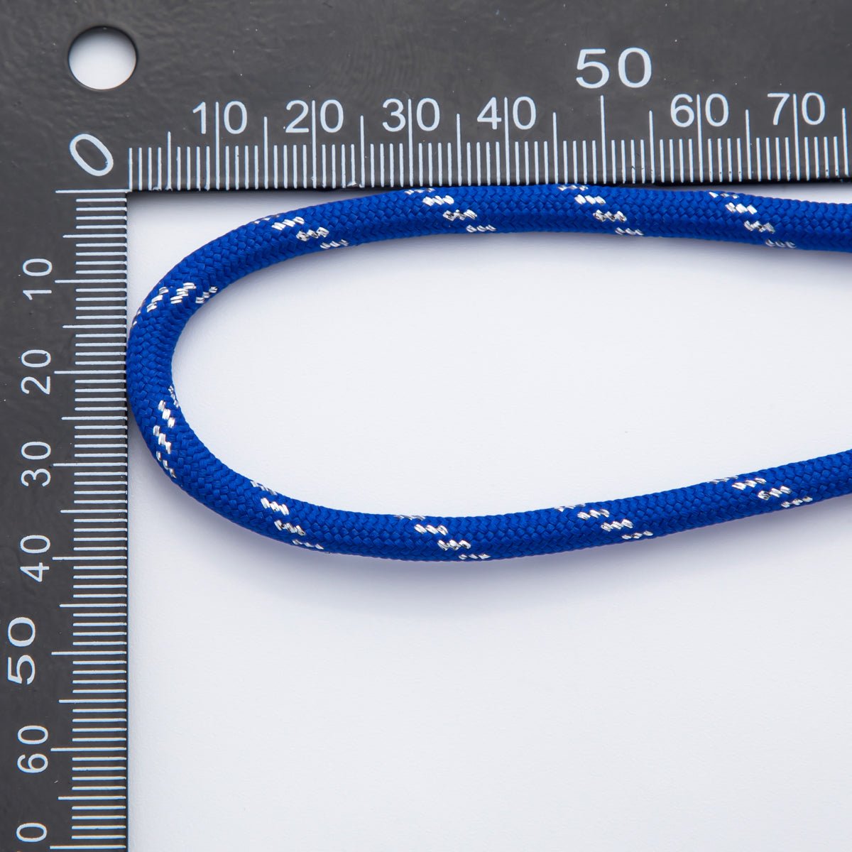 5mm Royal Blue Cord by Yard Unfinished Paracord for Necklace Bracelet Finding | Roll - 1724 - DLUXCA