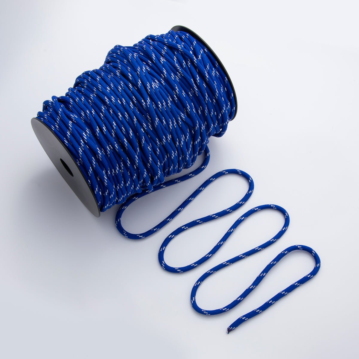 5mm Royal Blue Cord by Yard Unfinished Paracord for Necklace Bracelet Finding | Roll - 1724 - DLUXCA