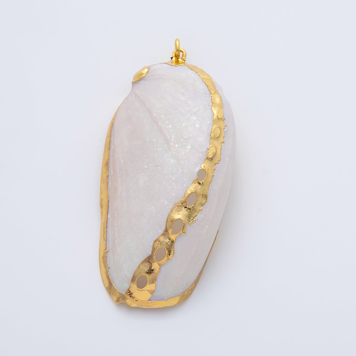 68mm Statement Pieces Shell Pearl Charm | AF1406 - DLUXCA