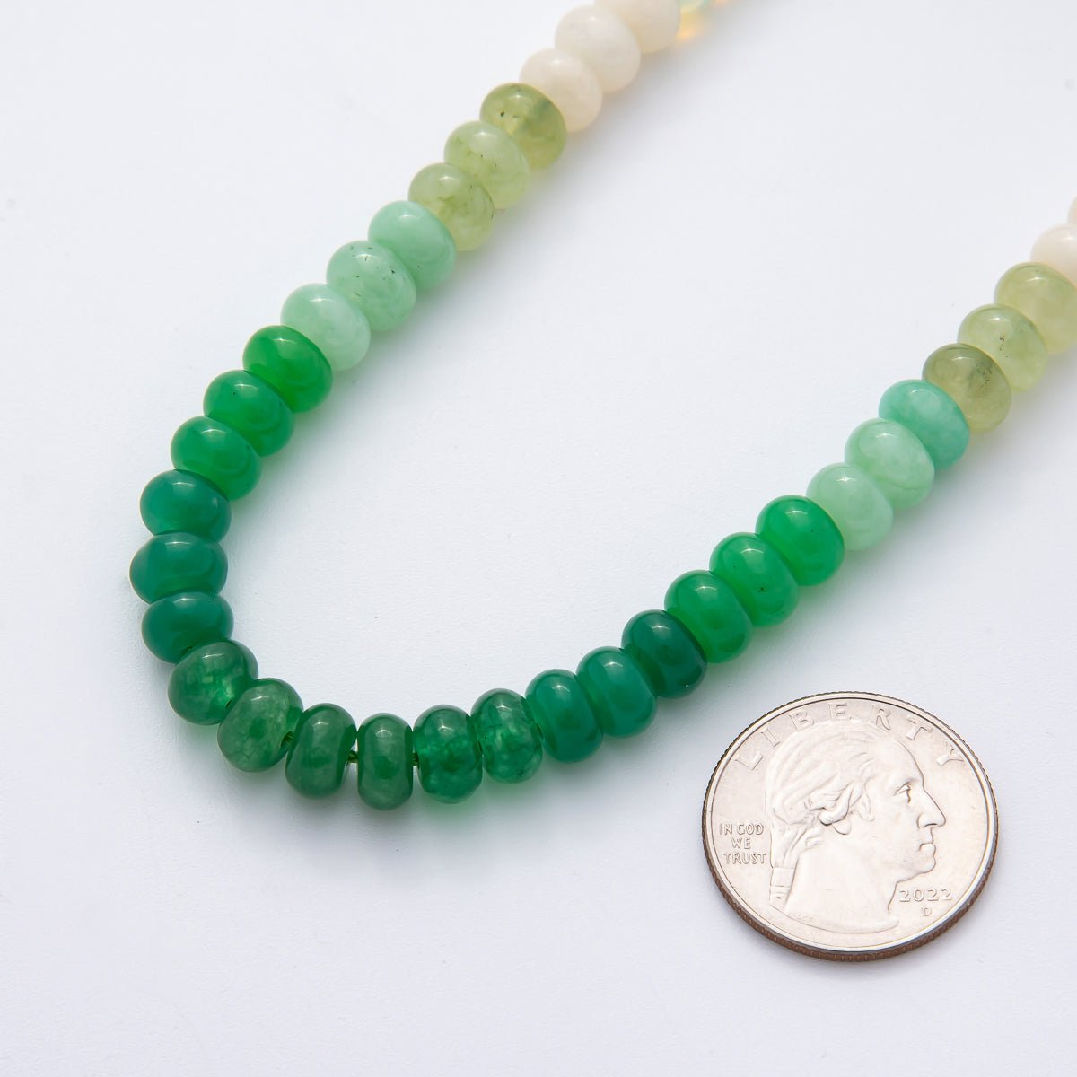 8.3mm Green, Pink, Brown Dyed Colorful Agate Rondelle Bead Strands Findings | WA - 3611, WA - 3618 ~ WA - 3621, WA - 3786 ~ WA - 3789 - DLUXCA