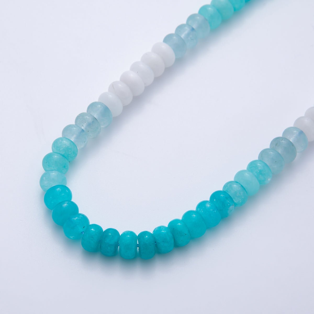 8.3mm Green, Pink, Brown Dyed Colorful Agate Rondelle Bead Strands Findings | WA - 3611, WA - 3618 ~ WA - 3621, WA - 3786 ~ WA - 3789 - DLUXCA