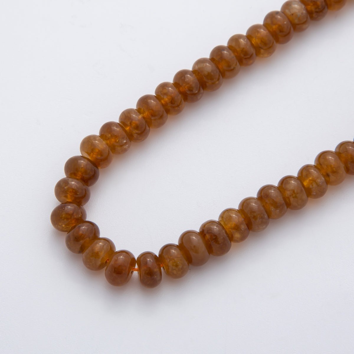 8mm Beautiful Mixed Color Gemstone Rondelle Beads 1 Strand Natural Stone Beads Around 15" WA409 - DLUXCA