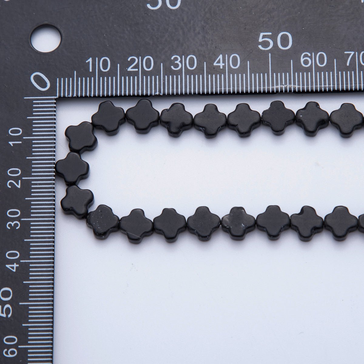 8mm Natural Gemstone Quatrefoil Bead Strand Finding | WA - 3187 ~ WA - 3204 - DLUXCA