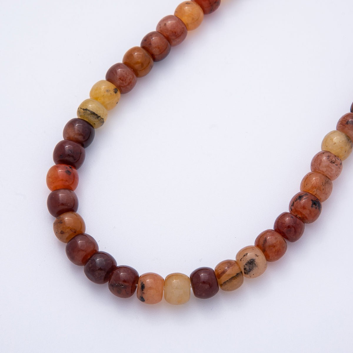 9.5mm Aventurine, Citrine, Moss Agate Square Bead Natural Gemstone Strand Finding | WA - 3923 ~ WA - 3925 - DLUXCA