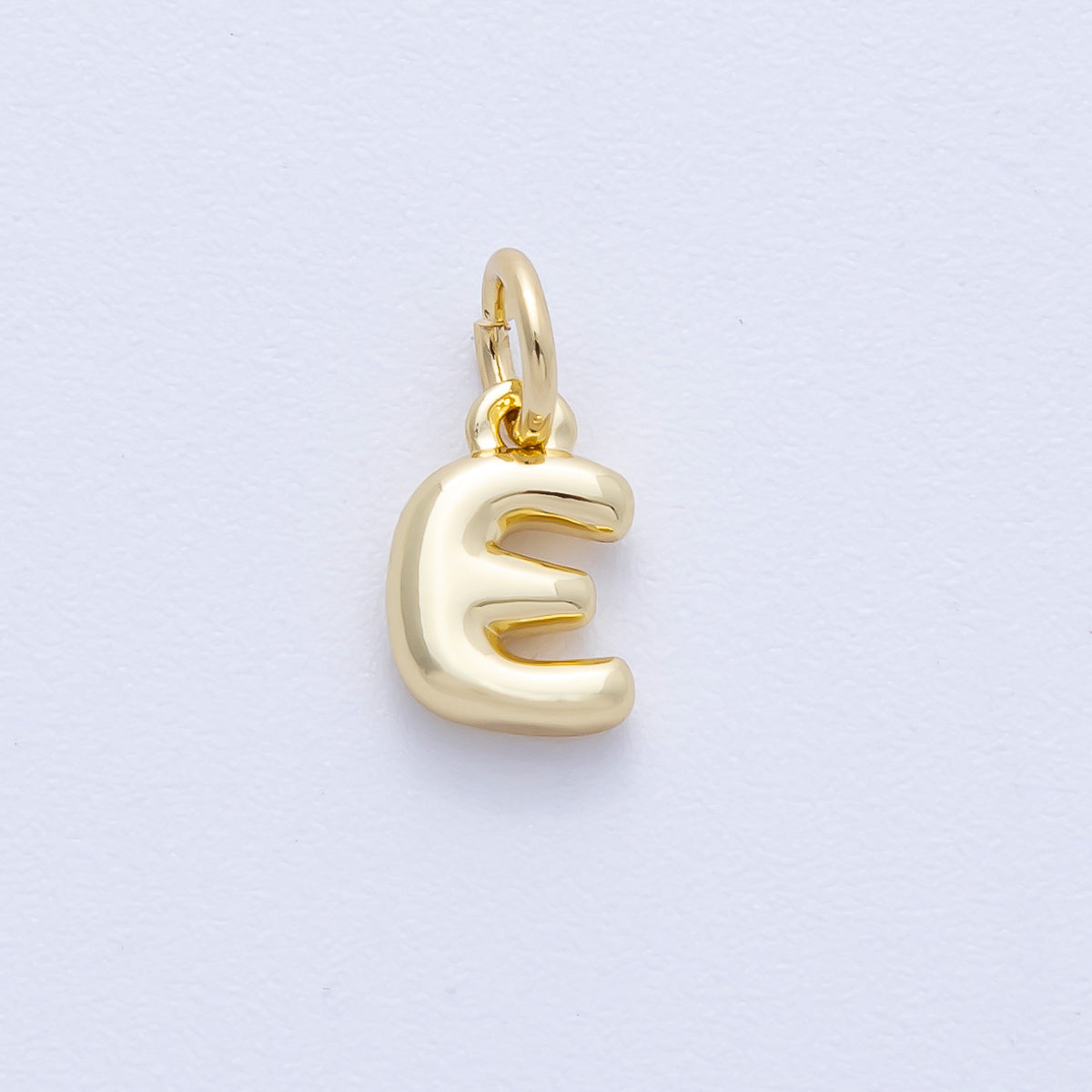 14K Gold Filled 9mm Initial Letter Chubby Balloon Alphabet Charm | AF-261-AF273