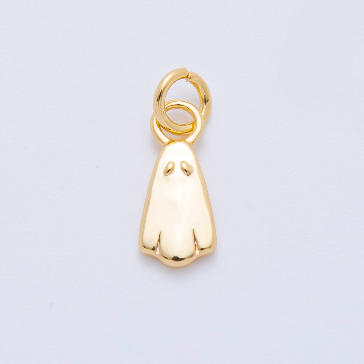 18K Gold Filled 13.5mm Minimalist Ghost Mini Charm | AK124