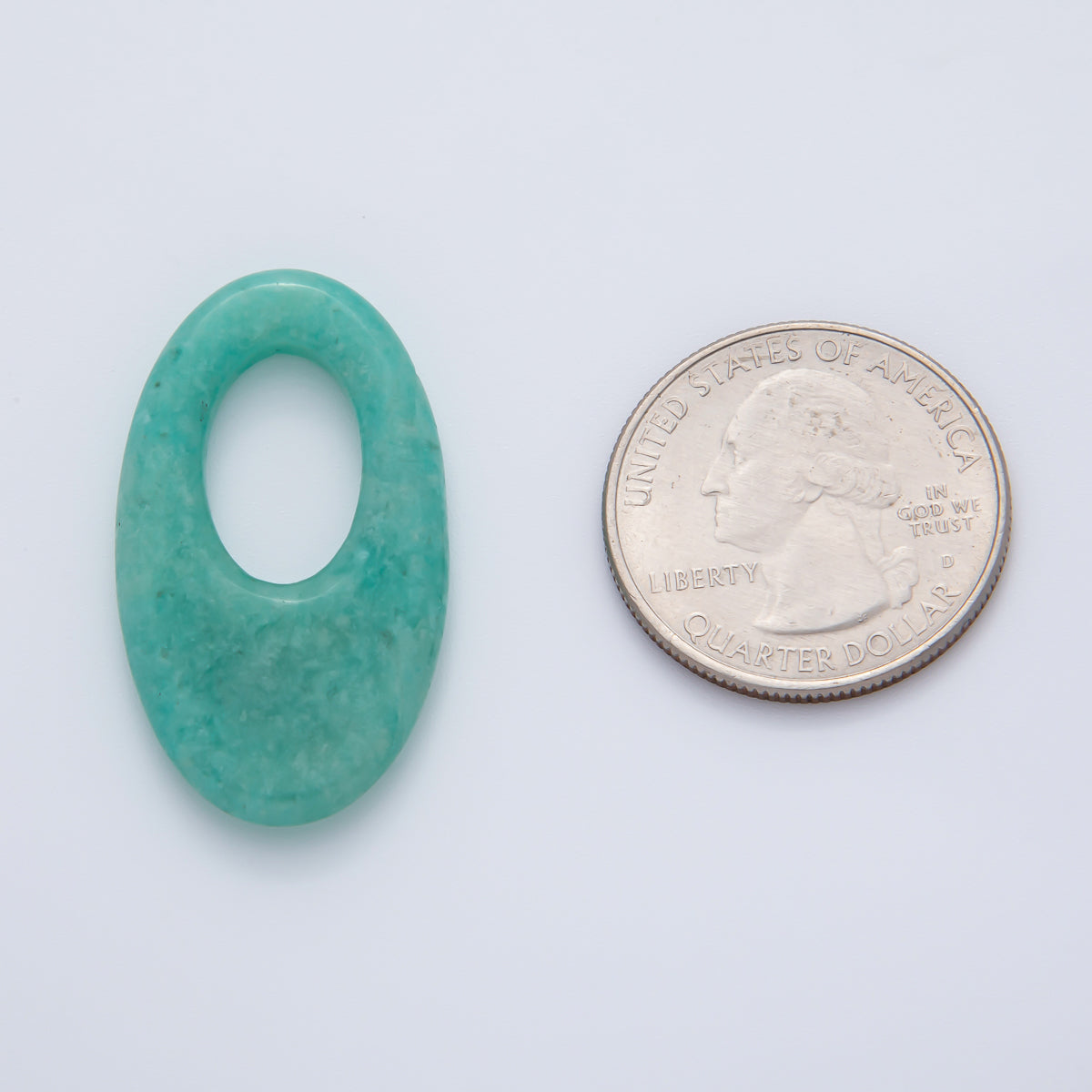 Bloodstone, Amazon, Amethyst Natural Gemstone 35mm Oblong Oval Finding | Z1441 ~ Z1446