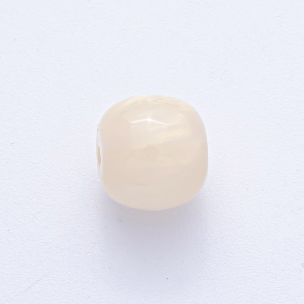 12mm Green, White, Black, Yellow, Purple, Blue, Red, Grey, Pink Glitter Round Resin Bead Set | B584 - B600