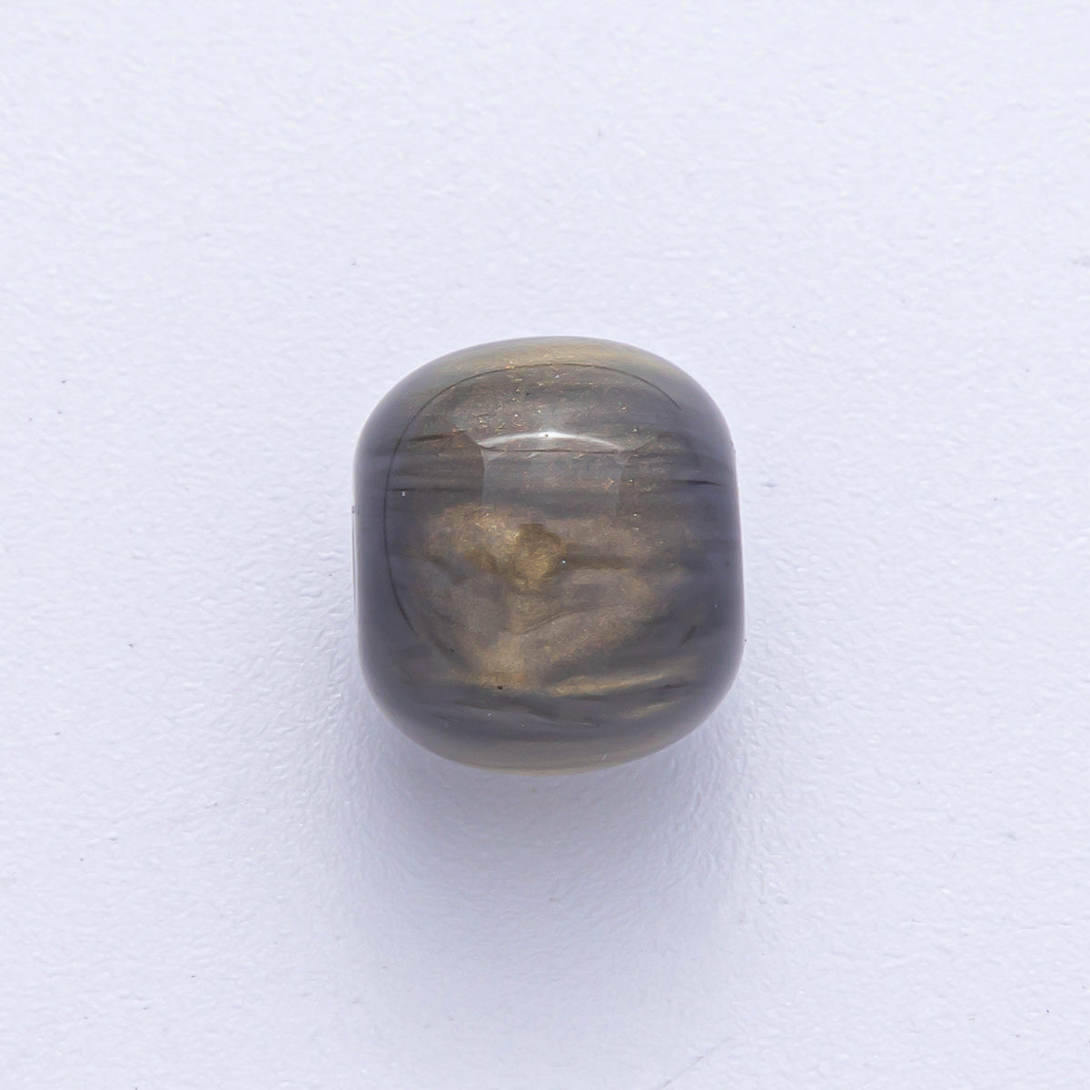 12mm Green, White, Black, Yellow, Purple, Blue, Red, Grey, Pink Glitter Round Resin Bead Set | B584 - B600