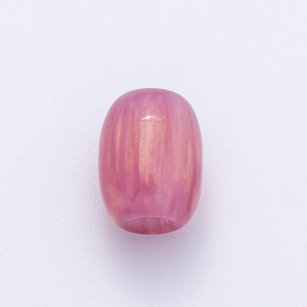 15.5mm Black, Red, Blue, Black Glitter Acrylic Resin Oblong Bead Set by 10 Pieces | B614 - B617