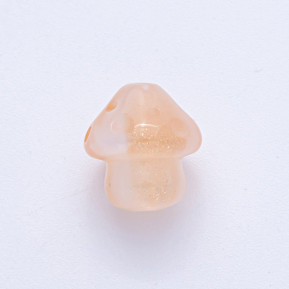 17mm Forest Mushroom Plant Acrylic Resin Bead Set by 2 | B648 - B651