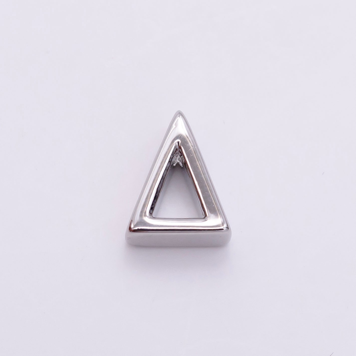 16K Gold Filled 8mm Minimalist Greek Letter Bead in Gold & Silver | B896 - B900