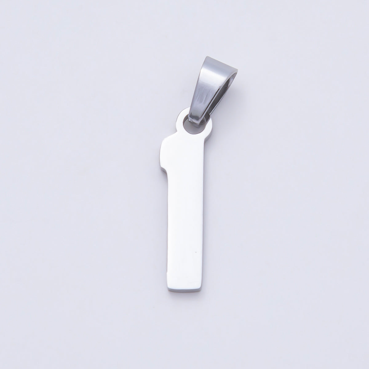 Stainless Steel 23mm Sport Jersey Varsity Number Pendant | Charms-00991 ~ Charms-01000