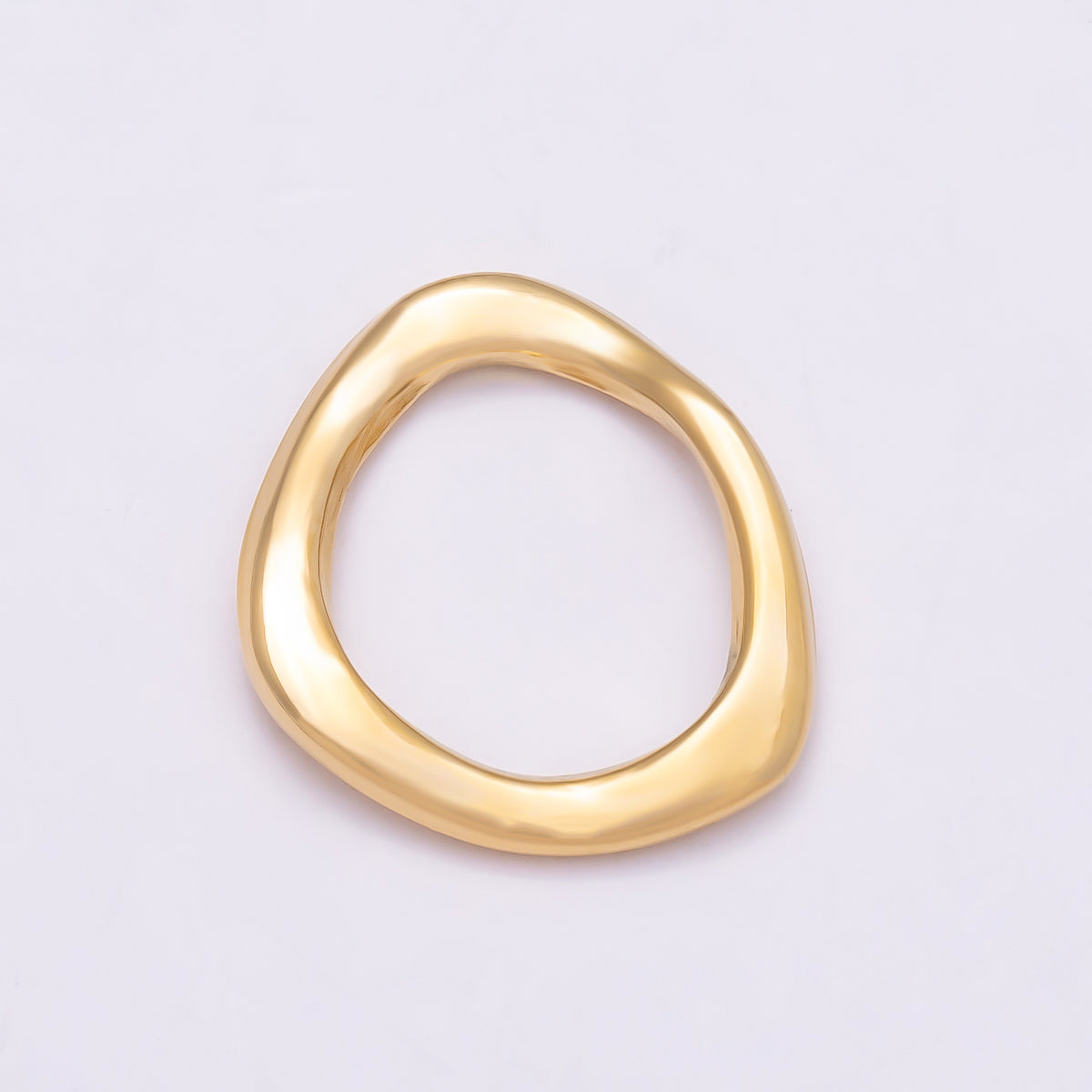Stainless Steel 18mm Geometric Abstract Link Finding | Findings-00173