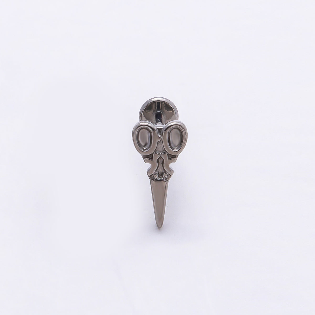 Stainless Steel 10mm Hair Scissors Single Cartilage Piercing Flat Back Stud in Gold & Silver | Findings-00220 Findings-00221