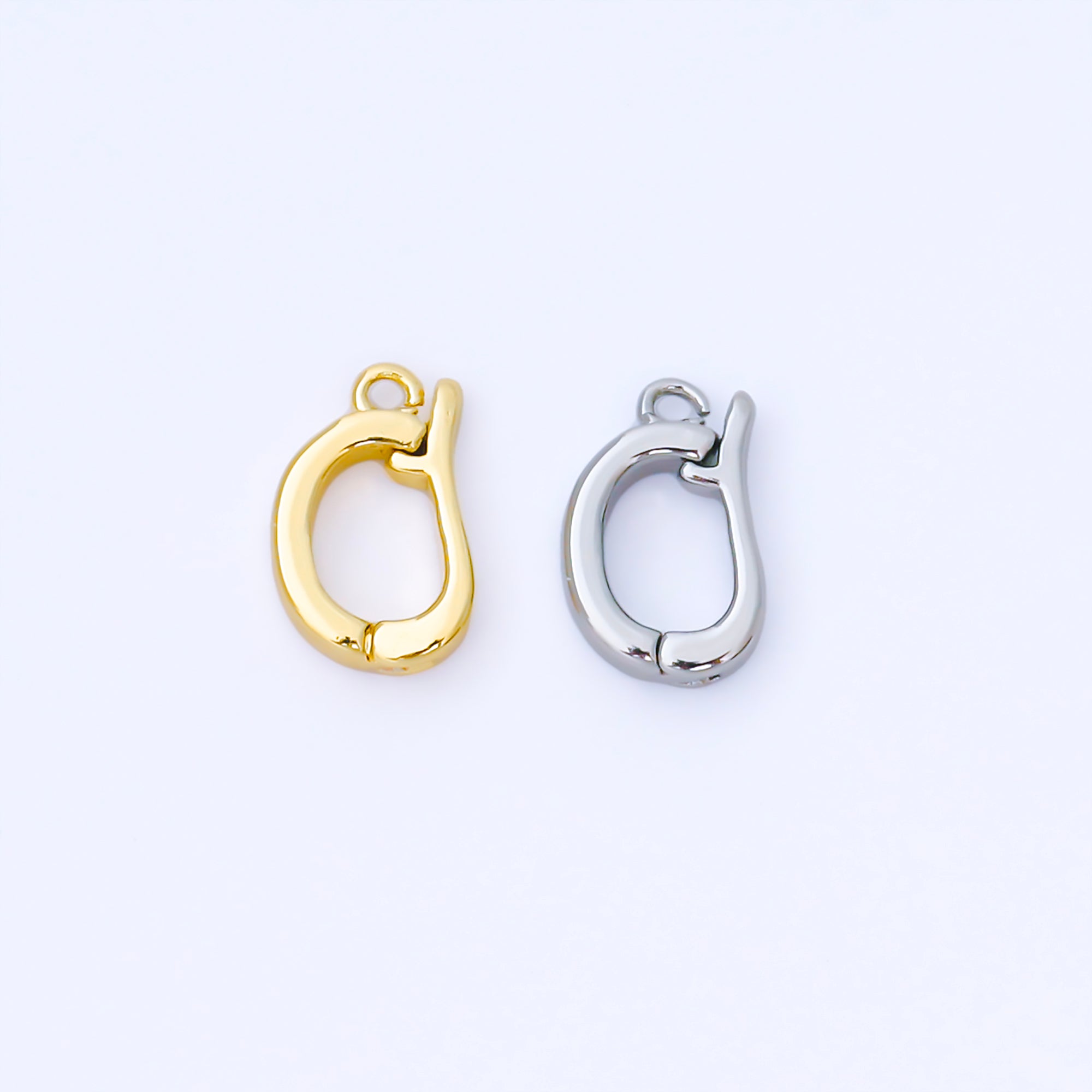 24K Gold Filled Bail Enhancer Minimalist Charm Holder Hinged Bail Z1491