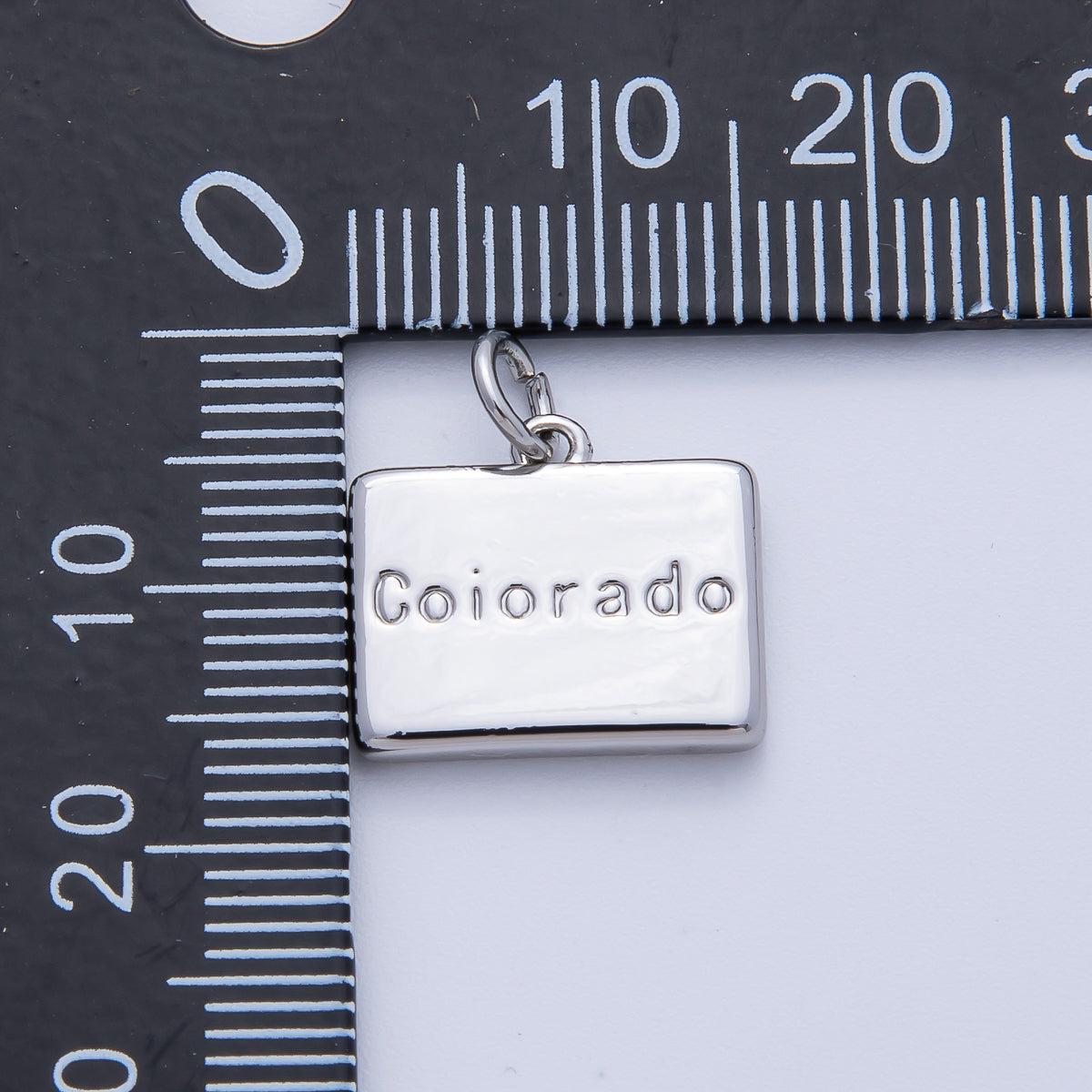 18K Gold Filled United States of America State Map Charm in Gold & Silver | AK064 - AK113