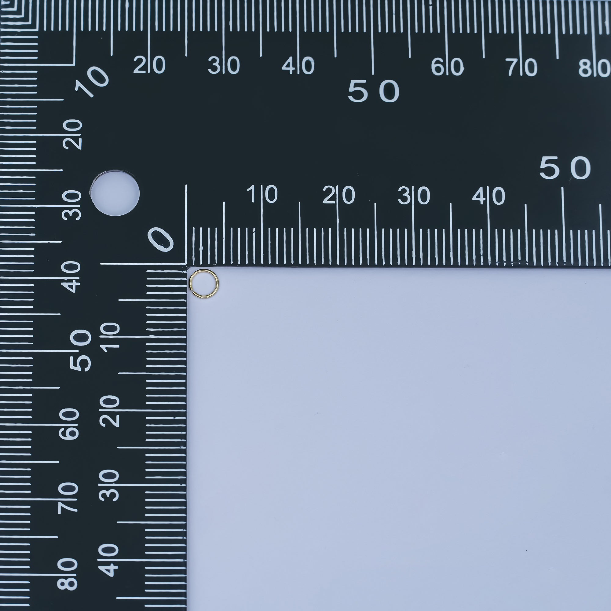 24K Gold Filled 4mm x 0.4mm ( 26 gauge )Minimalist Jump Ring Finding Set in Gold & Silver | SP-1616