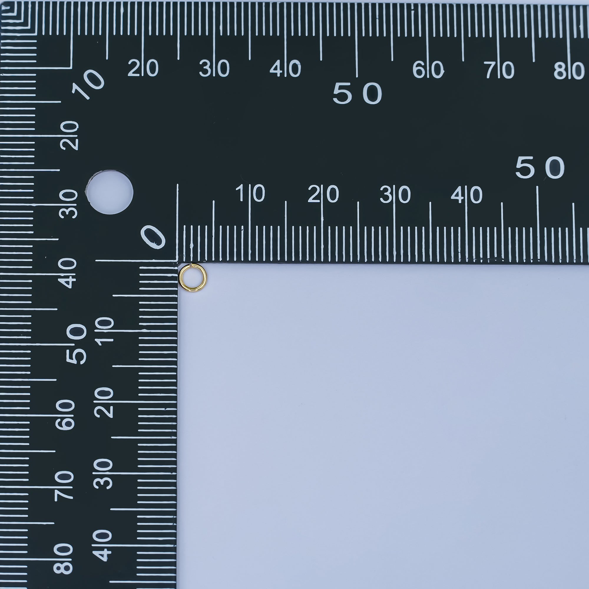 24K Gold Filled 4mm x 0.6mm ( 24 gauge ) Minimalist Jump Ring Finding Set in Gold & Silver | SP-1617