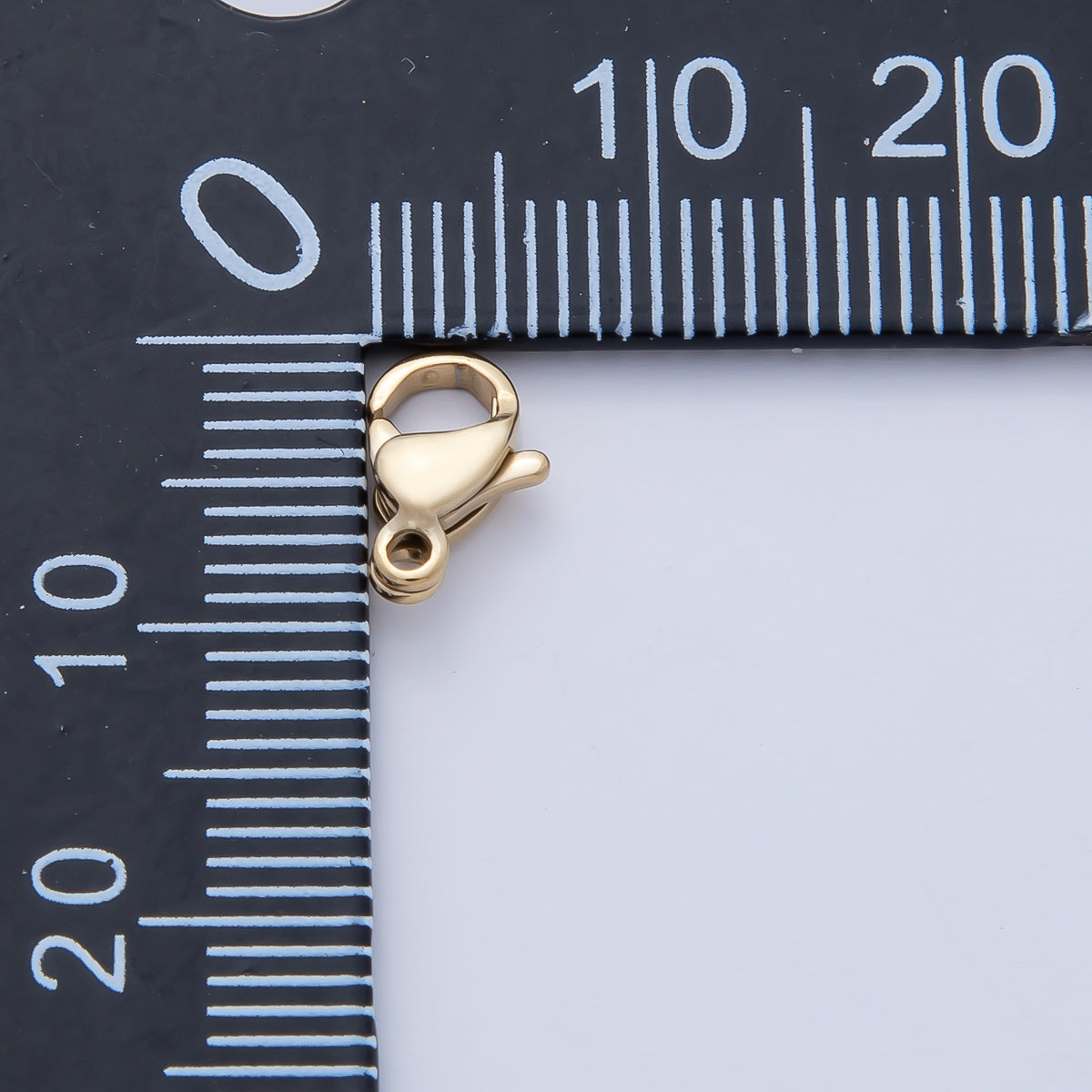 Stainless Steel 9mm, 10mm, 11mm, 13mm Minimalist Lobster Claw Clasps Finding | Z1628 - Z1632