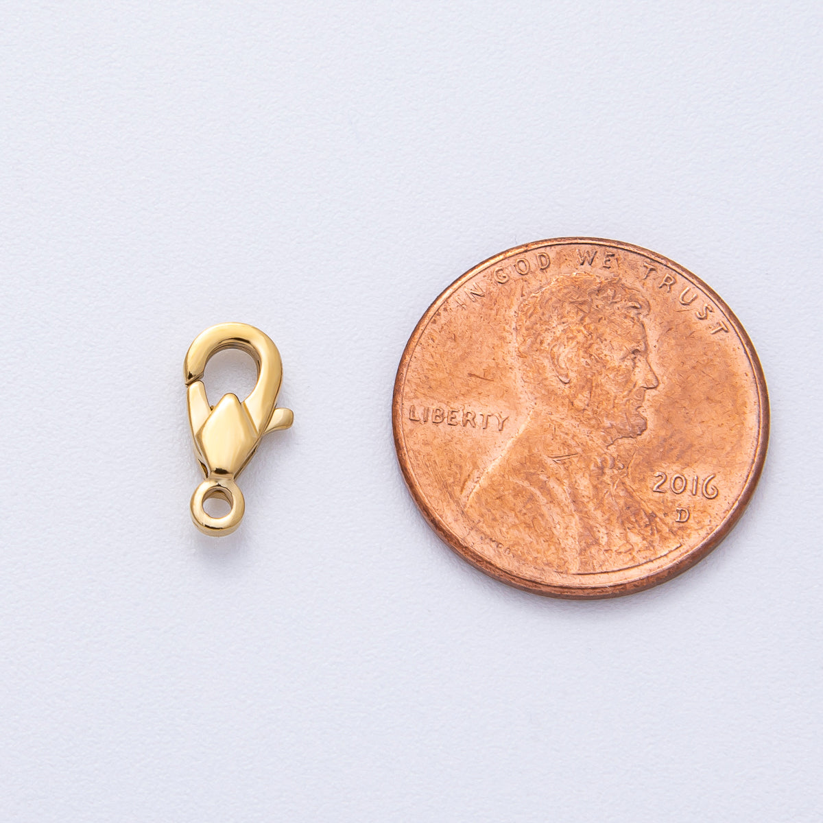 Stainless Steel 11mm Geometric Lobster Claw Clasps Closure Finding | Z1637